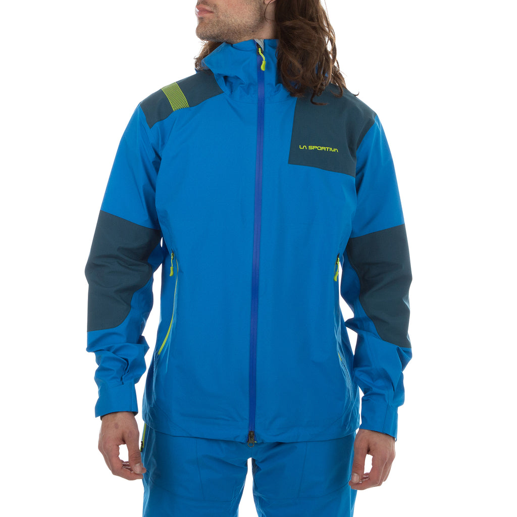 Veste Roseg GTX pour homme Electric Blue/Storm Blue Alt View #7
