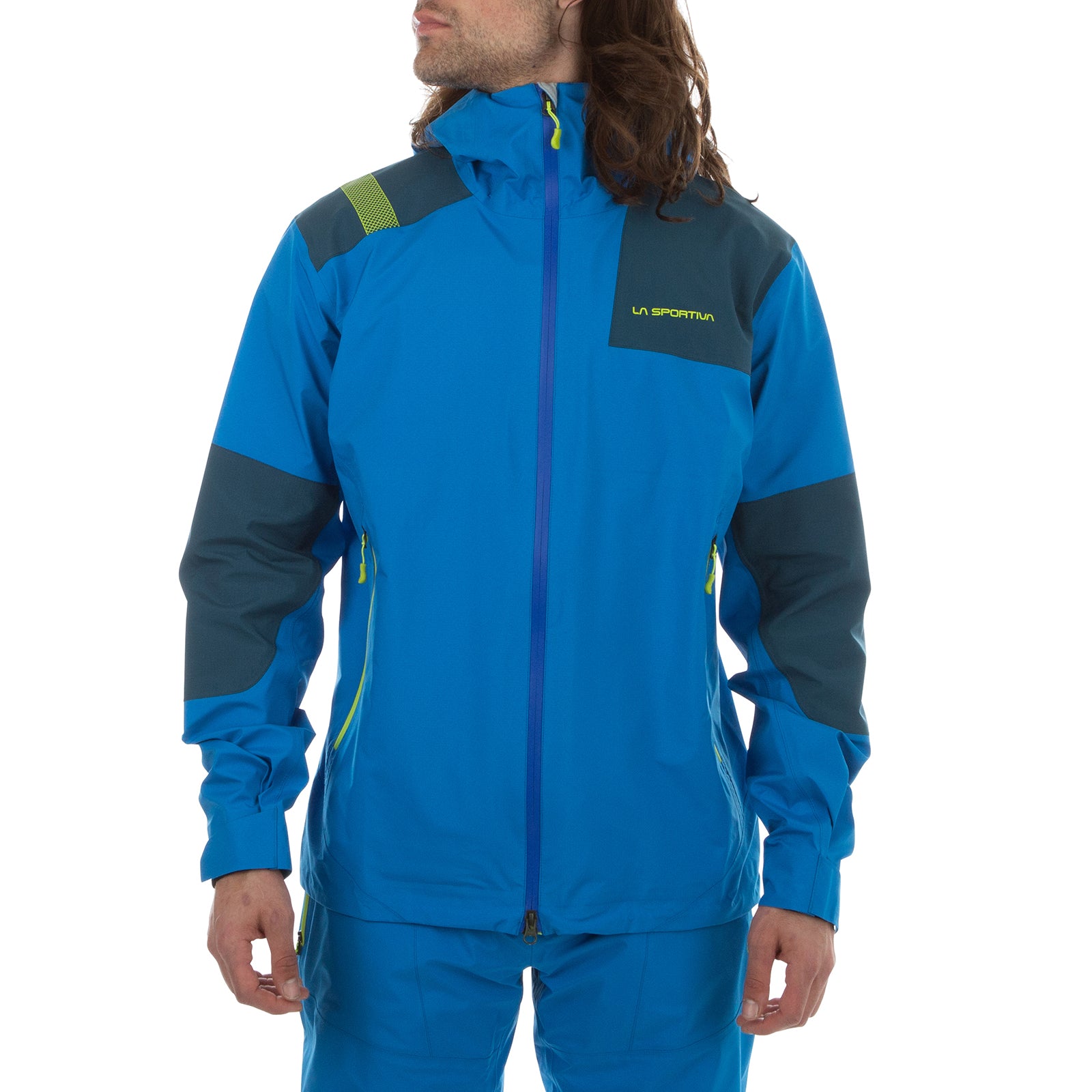 Veste Roseg GTX pour homme Electric Blue/Storm Blue Alt View #7
