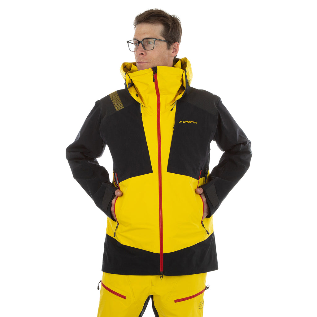 Veste Supercouloir GTX Pro pour homme (2024) Jaune/Noir Alt View #3
