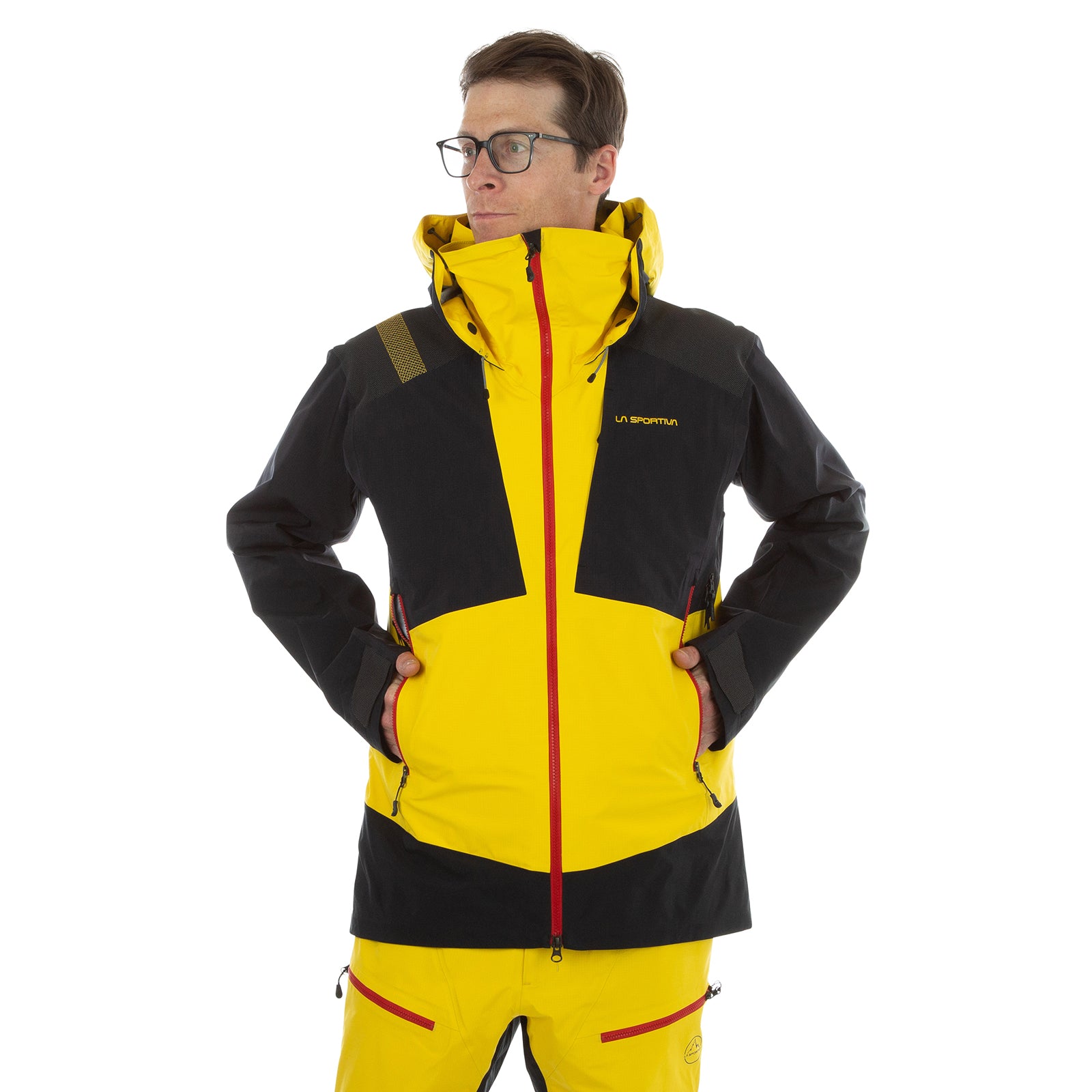 Veste Supercouloir GTX Pro pour homme (2024) Jaune/Noir Alt View #3
