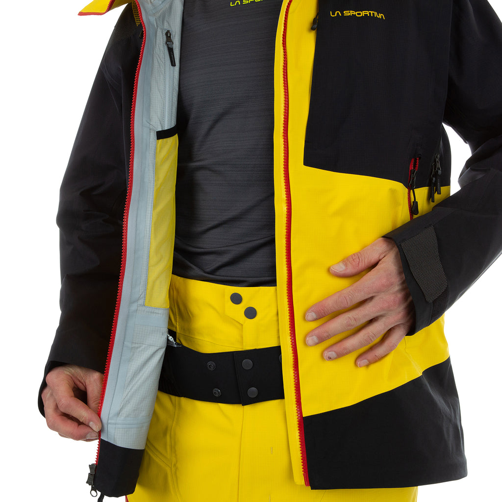 Veste Supercouloir GTX Pro pour homme (2024) Jaune/Noir Alt View #9

