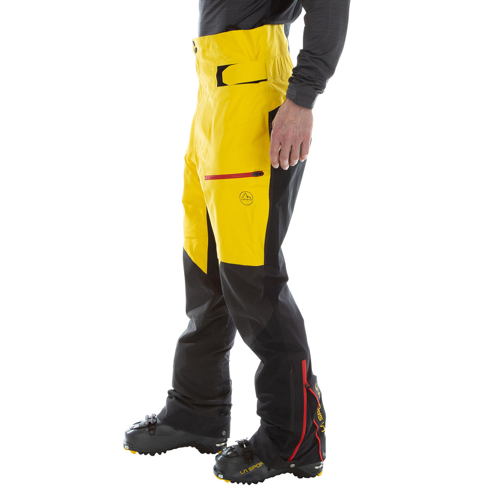 Supercouloir GTX Pro Pants Men's (2023) Yellow/Black Alt View #8
