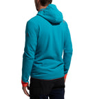 Bristen Thermal Hoody Men's Tropic Blue/Cherry Tomato Alt View #2