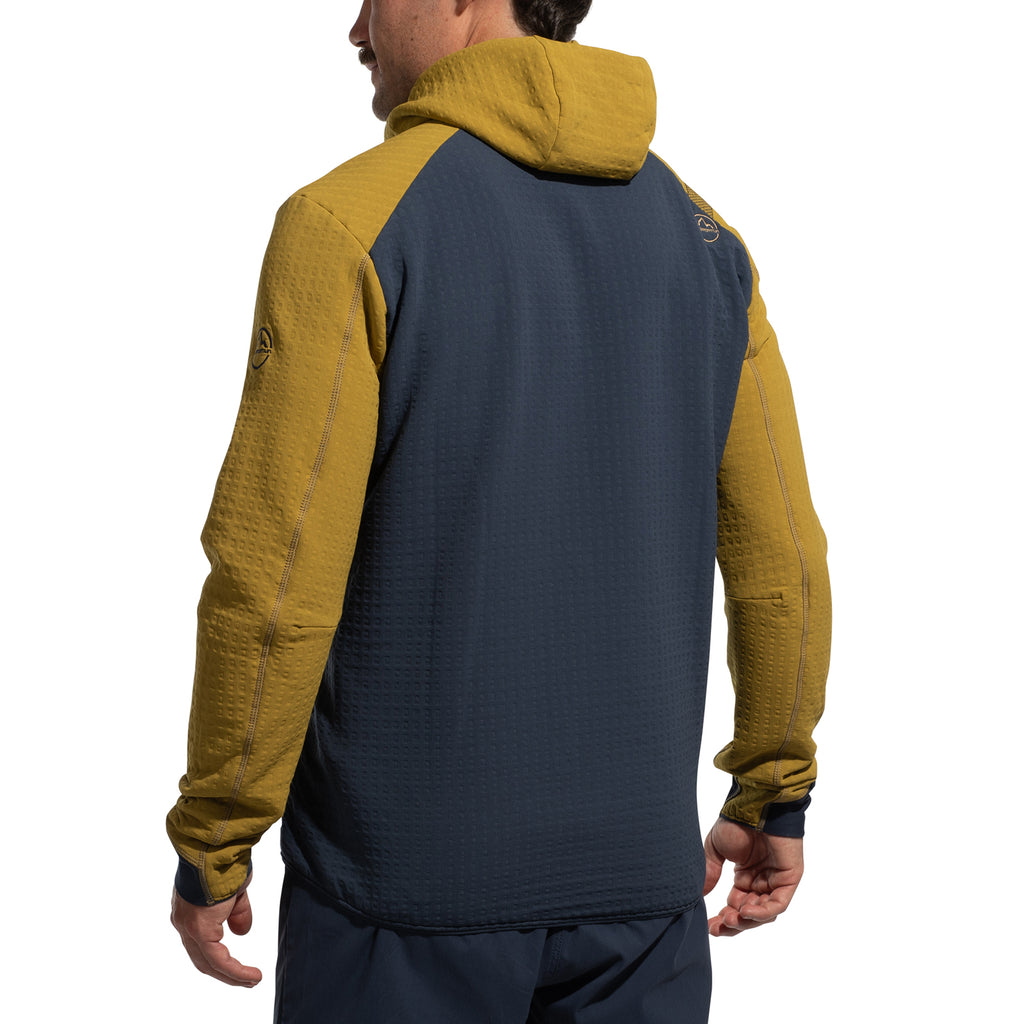 Sweat à capuche thermique Bristen pour homme Savane/Ciel nocturne Alt View #2
