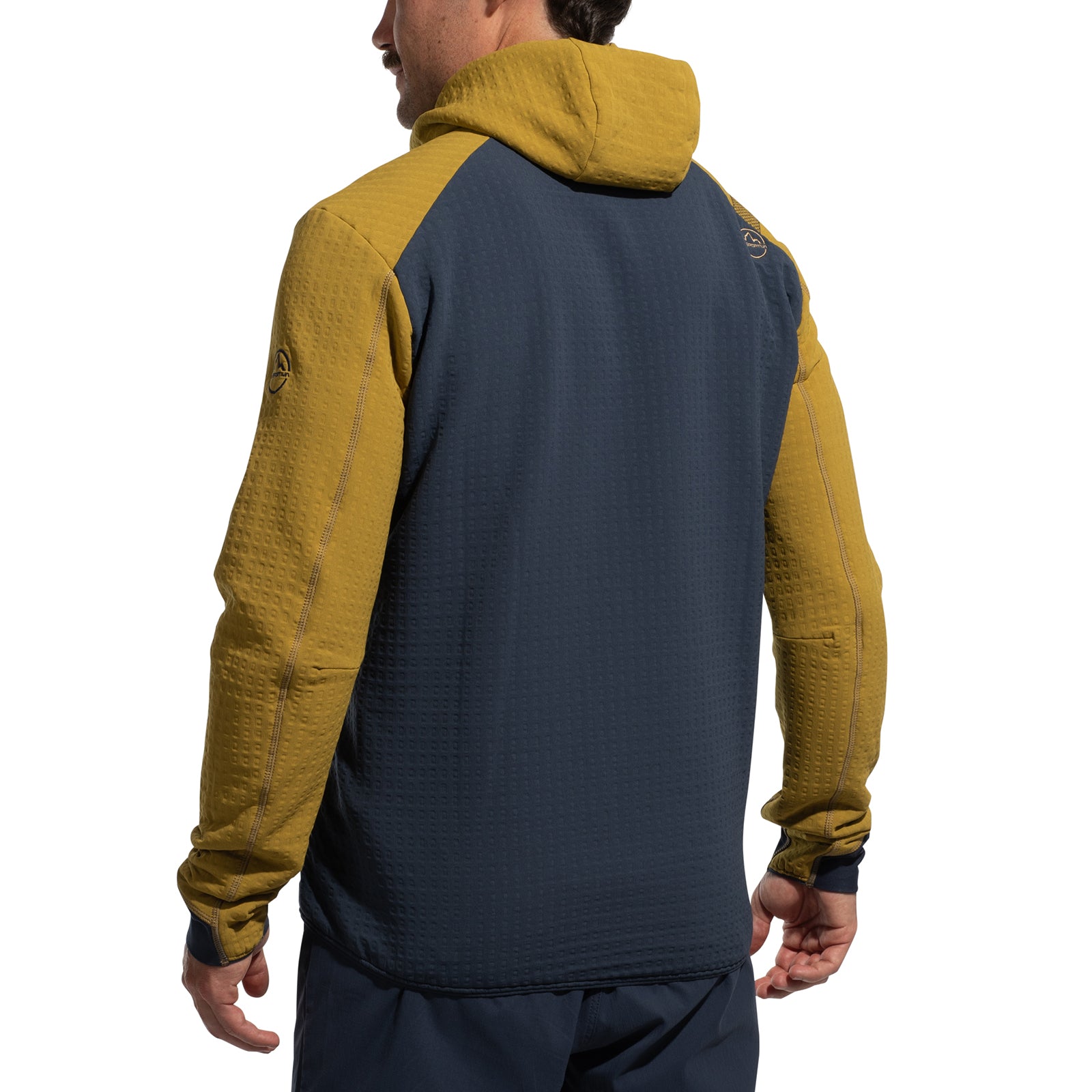 Sweat à capuche thermique Bristen pour homme Savane/Ciel nocturne Alt View #2
