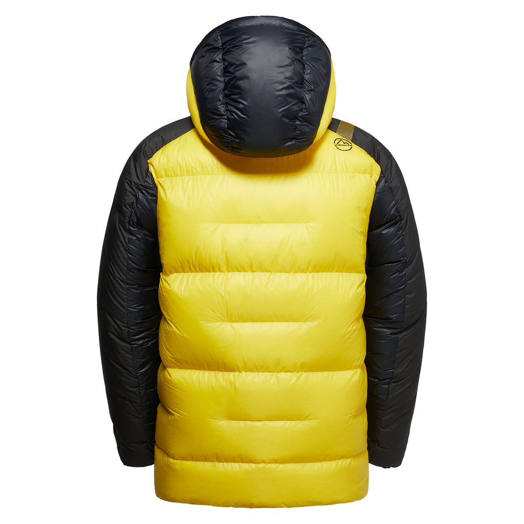 Olympus Tech Down Parka Men's Black/Yellow Alt View #4
