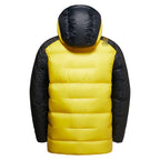 Olympus Tech Down Parka Men's Black/Yellow Alt View #4