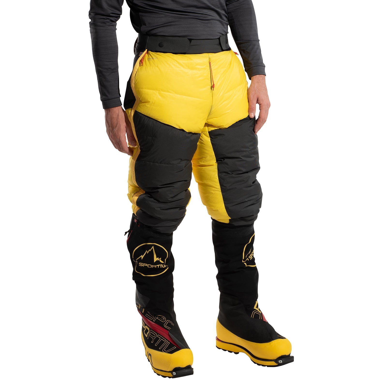Olympus Tech Down Pants Men's Yellow/Black