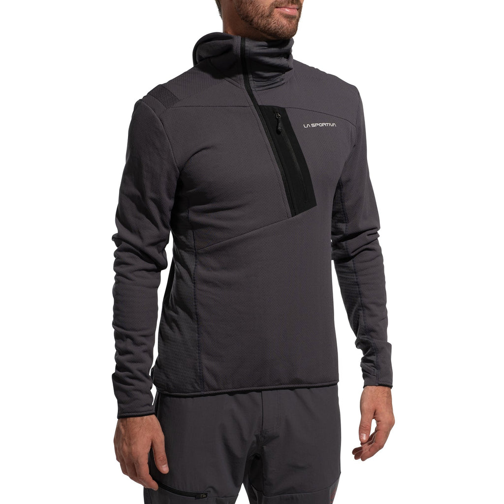 Sweat à capuche Big Wall pour homme (2025) Onyx/Craie Alt View #1
