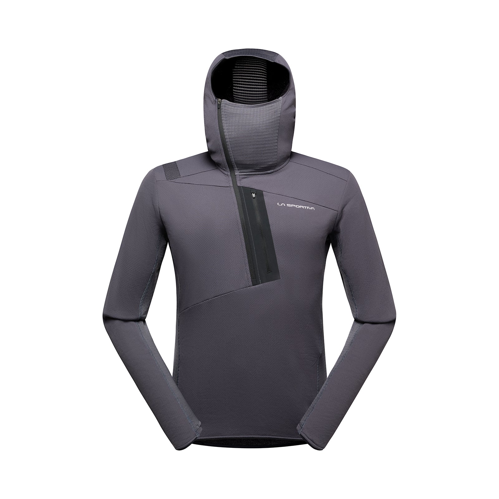Sweat à capuche Big Wall pour homme (2025) Onyx/Craie Alt View #5
