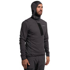 Sweat à capuche Big Wall pour homme (2025) Onyx/Craie Alt View #3