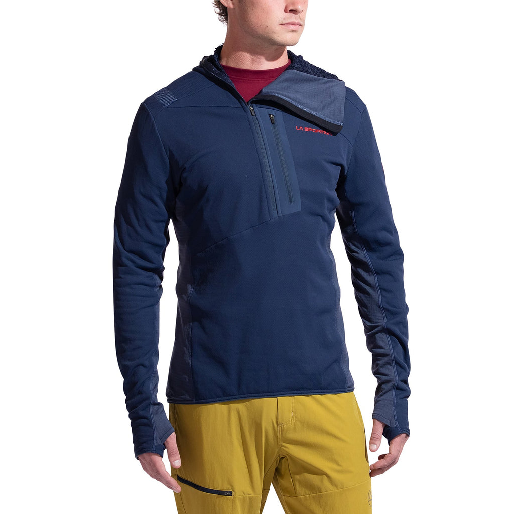 Big Wall Pullover Hoody Men's (2025) Night Sky/Mountain Red Alt View #1

