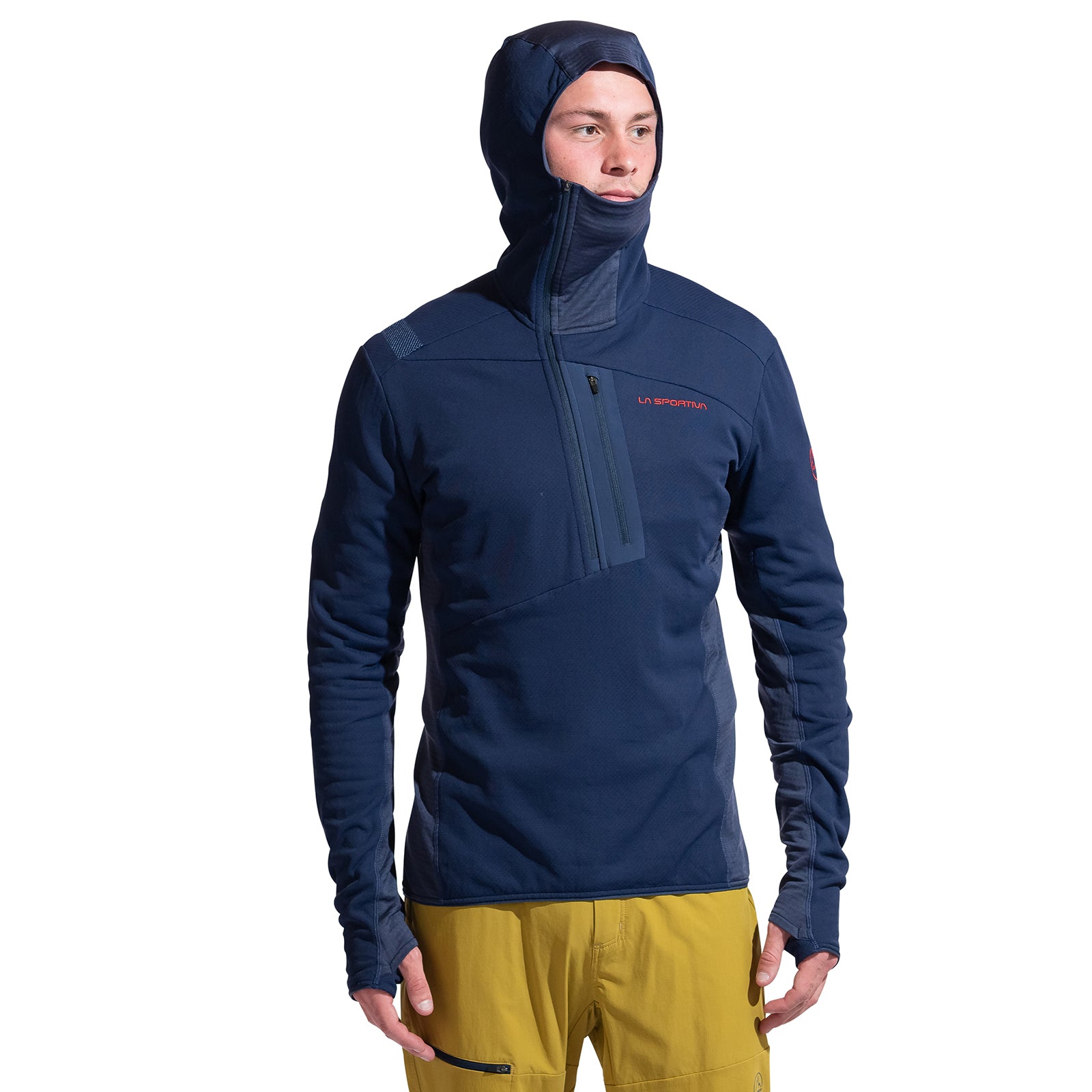 未使用品  メンズCompound Hoody La Sportiva Men's Big Wall Pullover Hoody (2025)