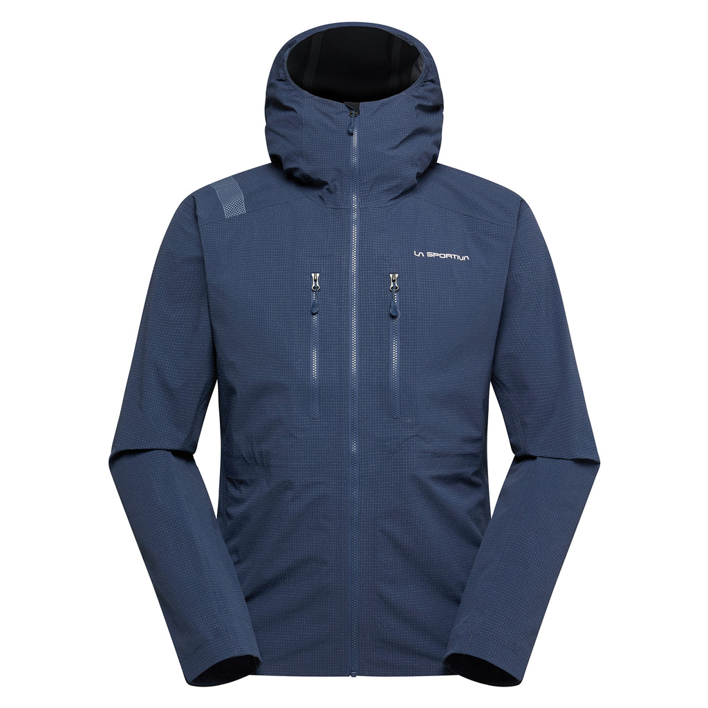 Helixir Shell Jacket Men's (2025) Night Sky/Chalk Alt View #6
