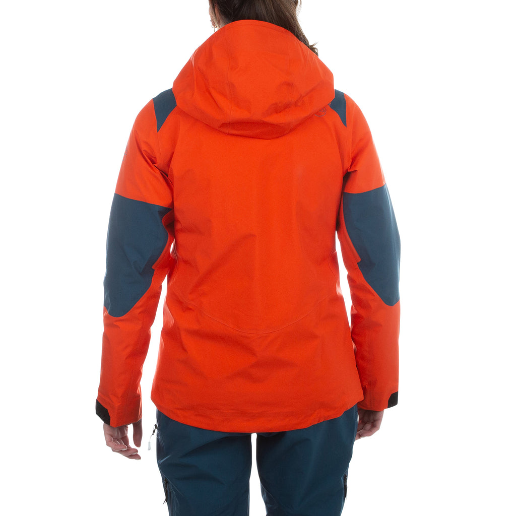 Roseg GTX Jacket Women's Cherry Tomato/Storm Blue Alt View #2
