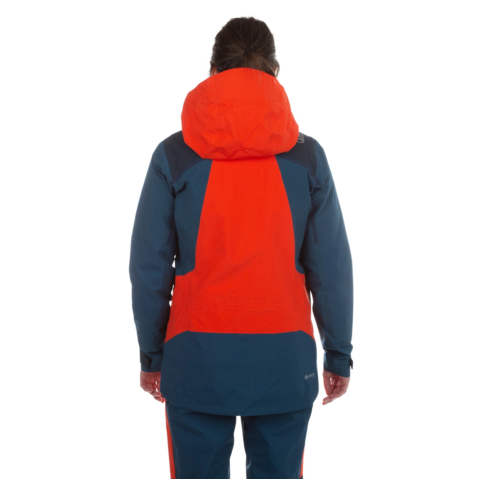 Supercouloir GTX Pro Jacket Women's (2024) Cherry Tomato/Storm Blue Alt View #5
