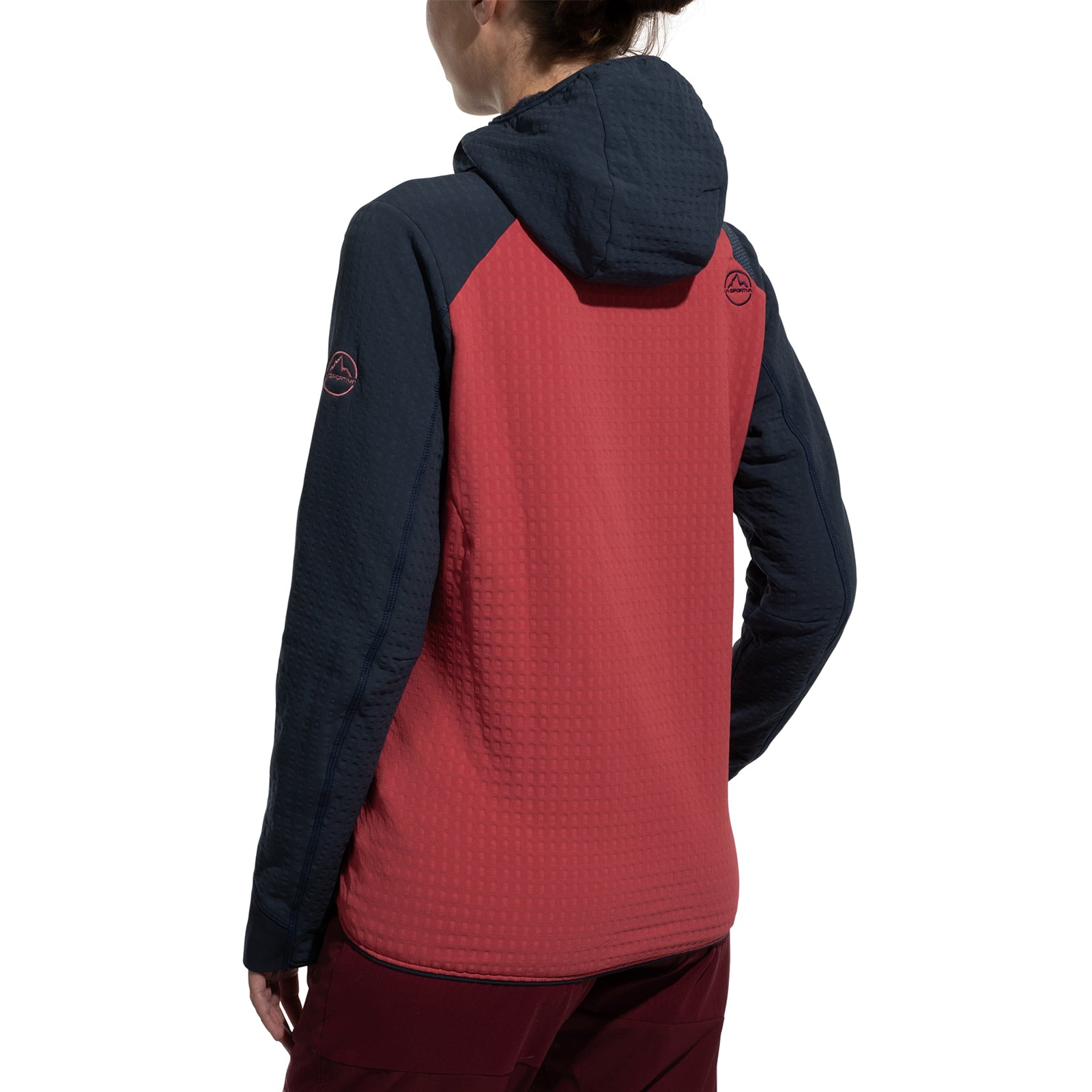 Sweat à capuche thermique Bristen pour femmes Night Sky/Rosebay Alt View #3
