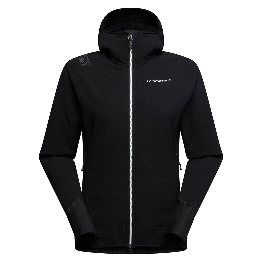 Bristen Thermal Hoody Women's Black/White Alt View #4
