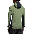 Hoodie "Big Wall" pour femme (2025) Vert Aspen/Ciel nocturne Alt View #2
