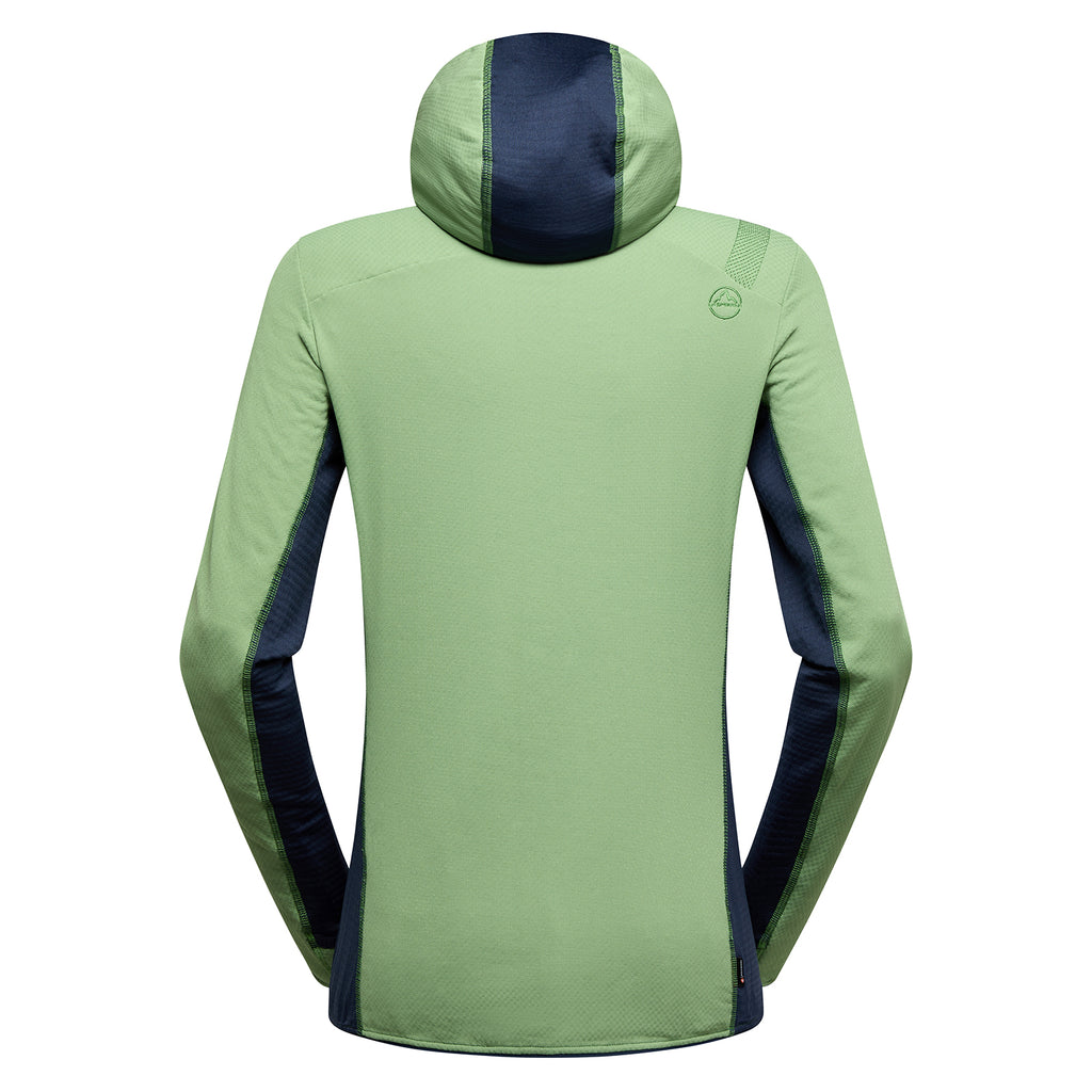 Hoodie "Big Wall" pour femme (2025) Vert Aspen/Ciel nocturne Alt View #4
