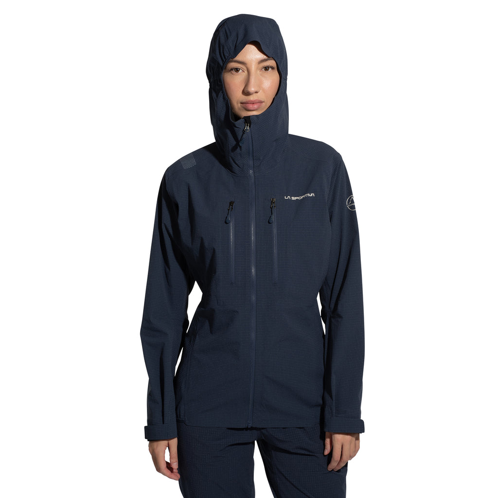 Helixir Shell Jacket Women's (2025) Night Sky/Chalk Alt View #4
