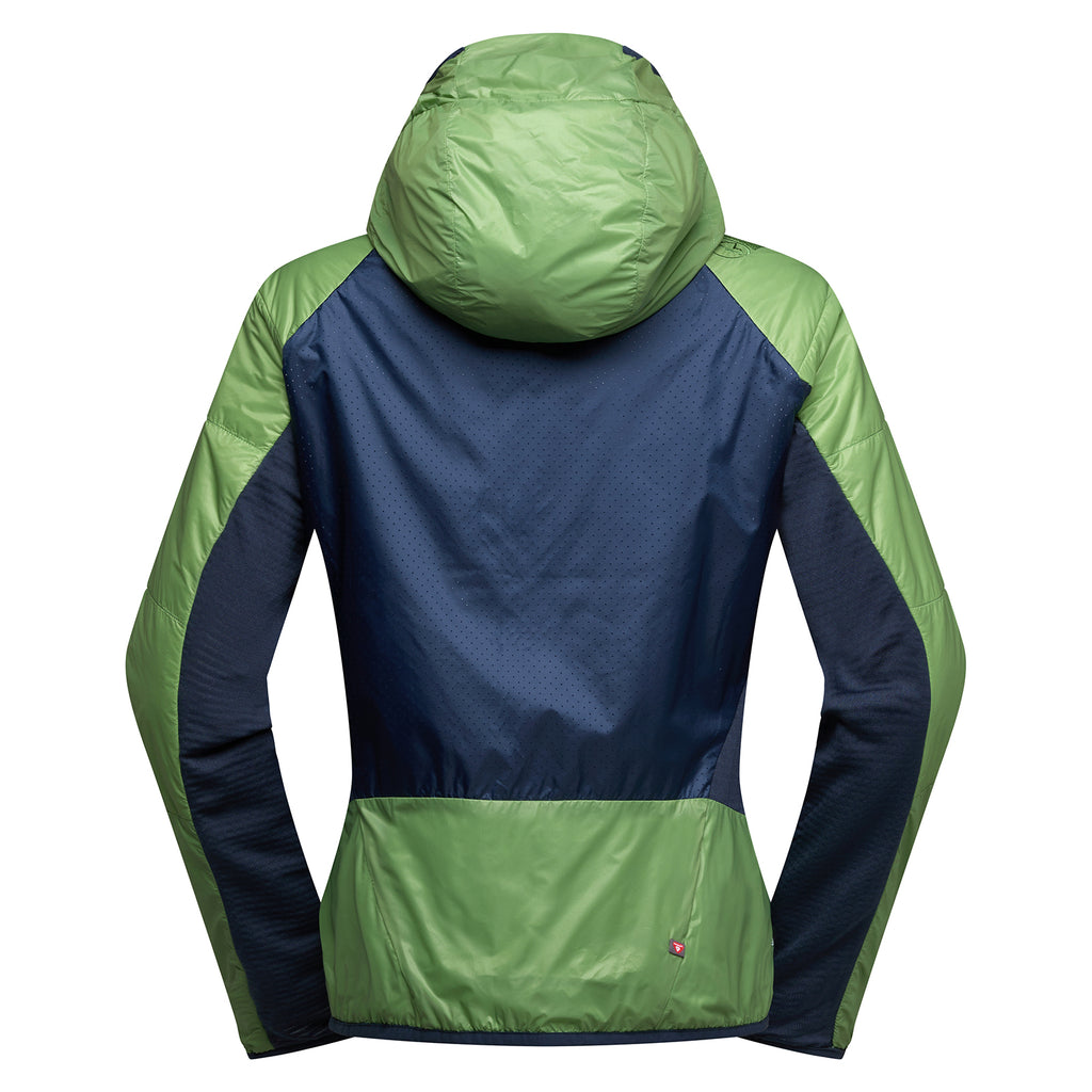 Veste isolante Aequilibrium Lite Femme (2025) Vert Aspen/Ciel nocturne Alt View #7

