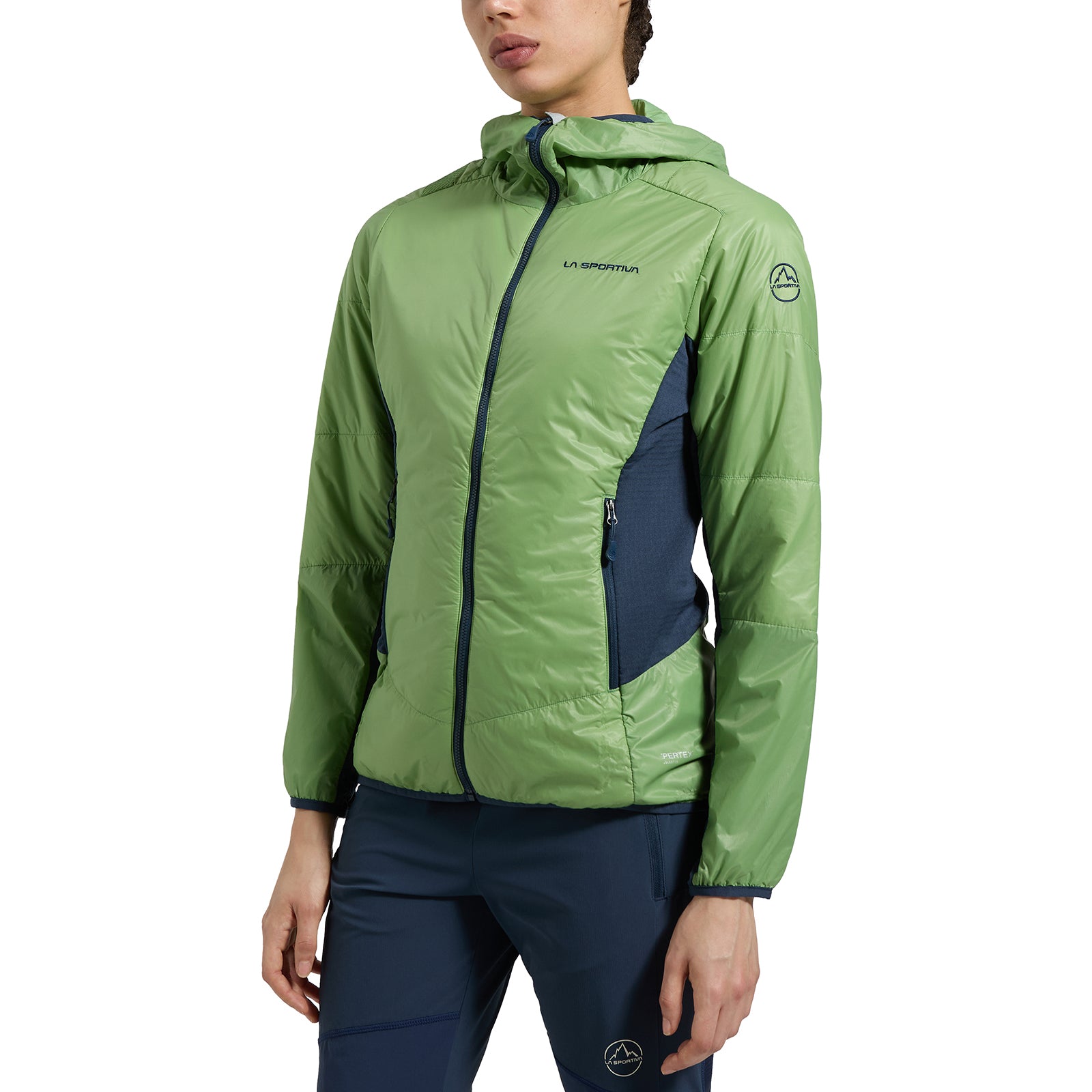 Veste isolante Aequilibrium Lite Femme (2025) Vert Aspen/Ciel nocturne Alt View #4
