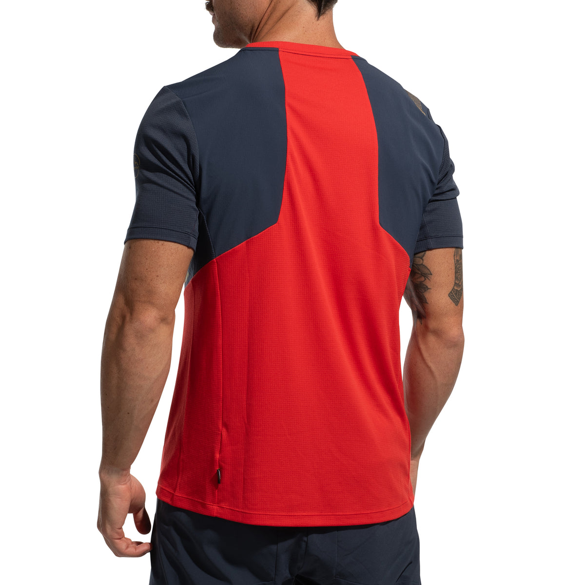 Ridge T-Shirt Men's (2025) Mountain Red/Night Sky Alt View #2
