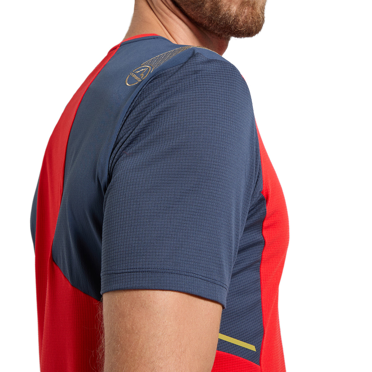 Ridge T-Shirt Men's (2025) Mountain Red/Night Sky Alt View #3
