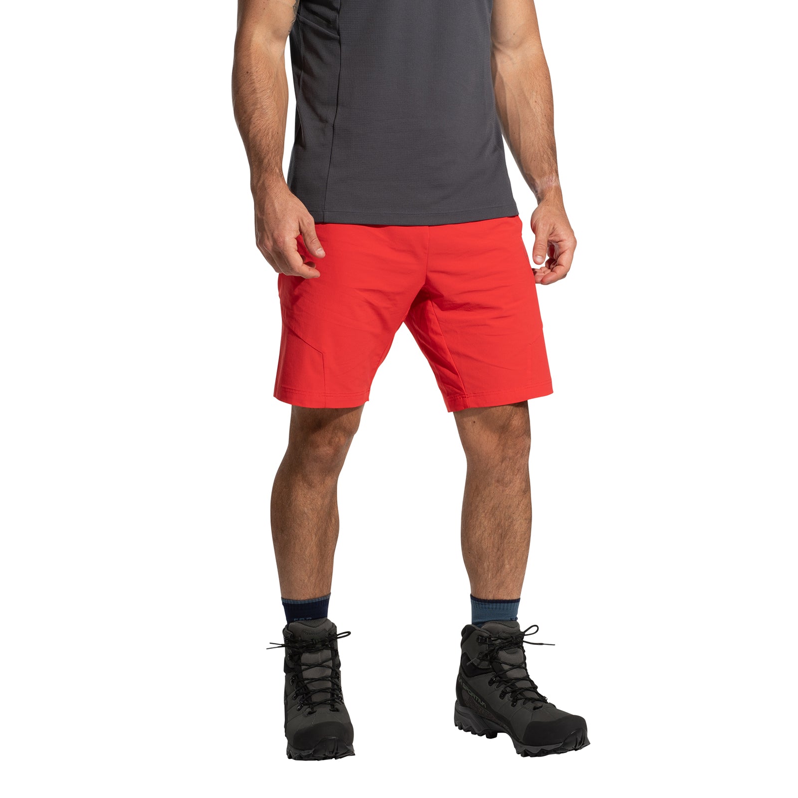 Trail Guard Shorts Men's Mountain Red/Onyx