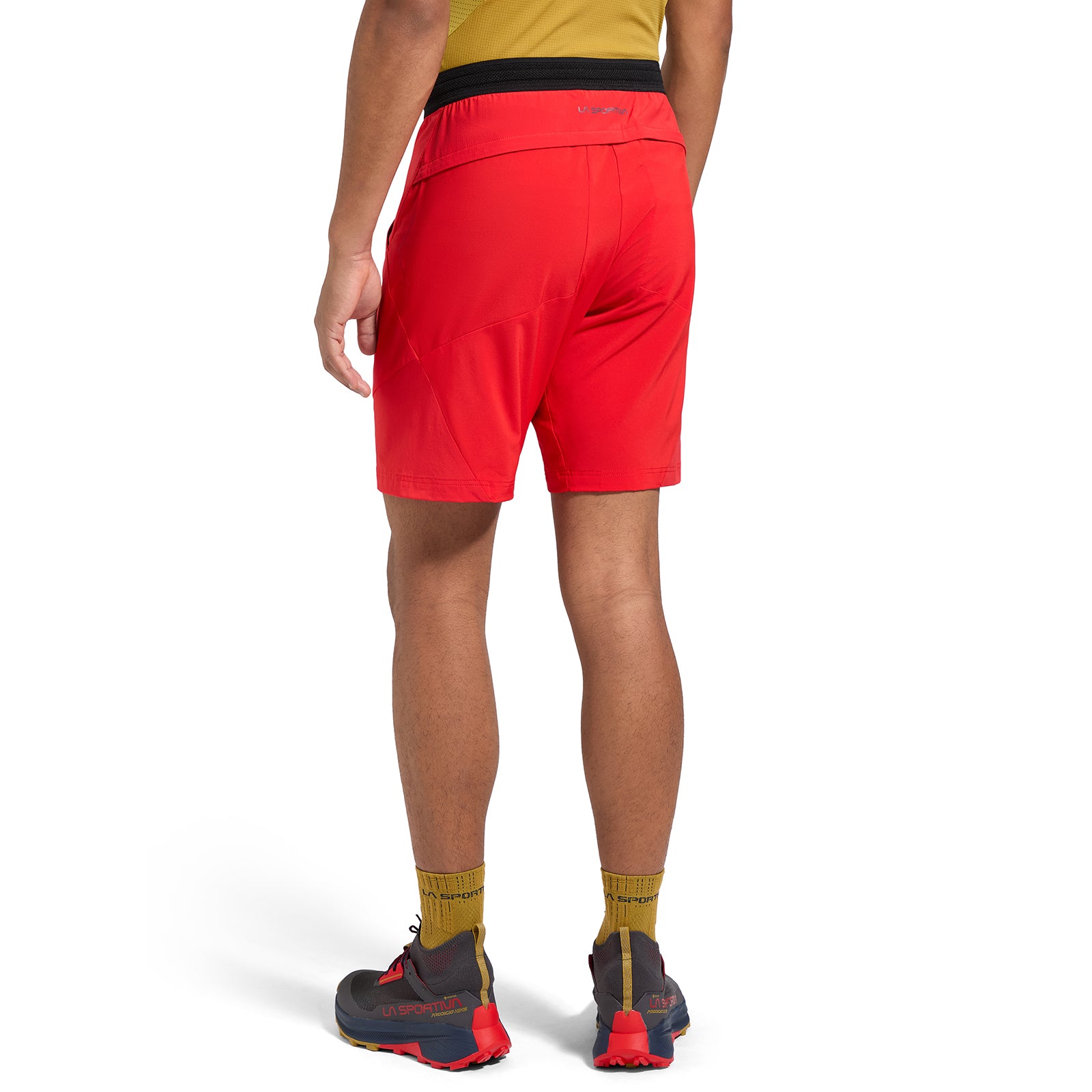 Trail Guard Shorts Men's Mountain Red/Onyx Alt View #4
