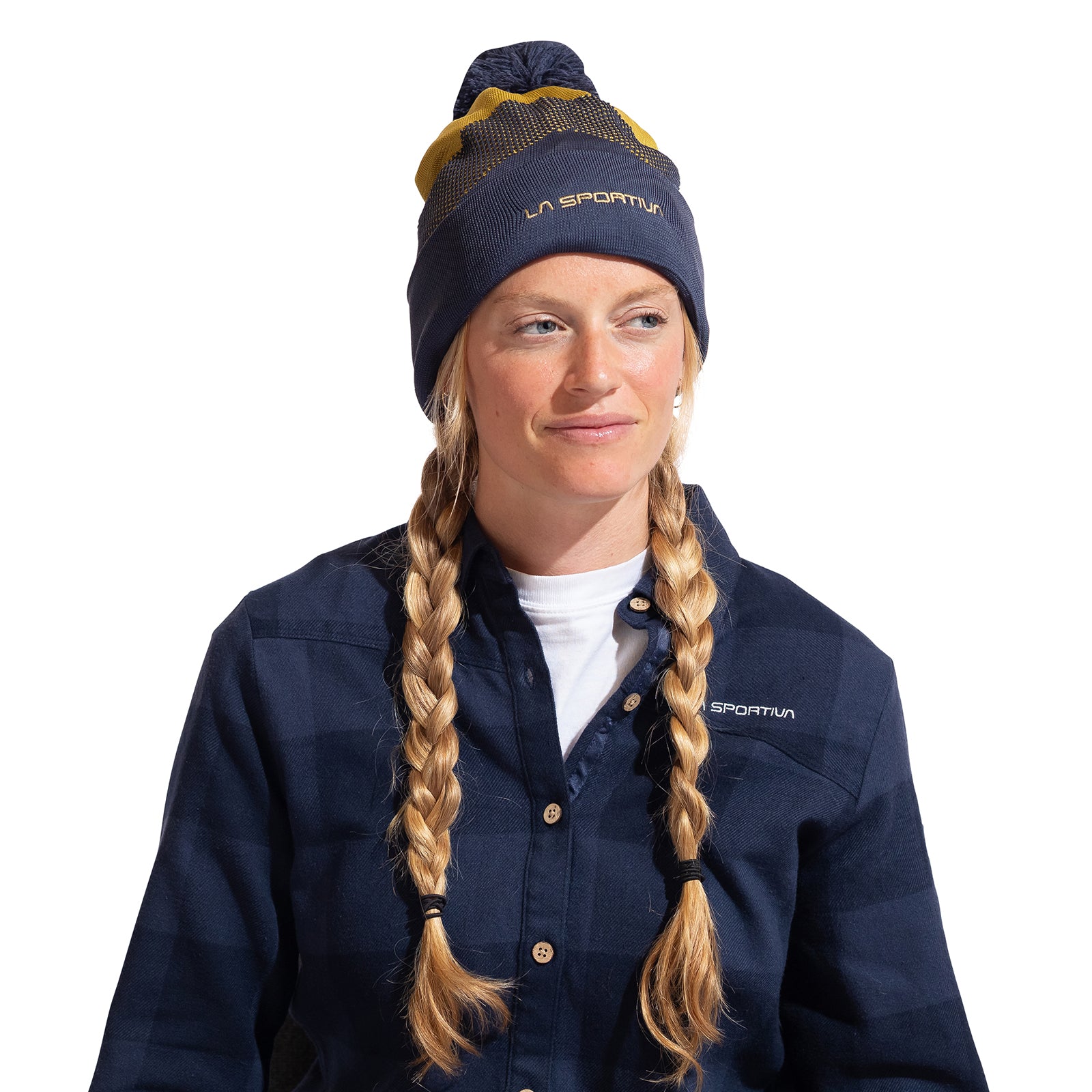 Knitty Beanie Savana/Night Sky Alt View #2
