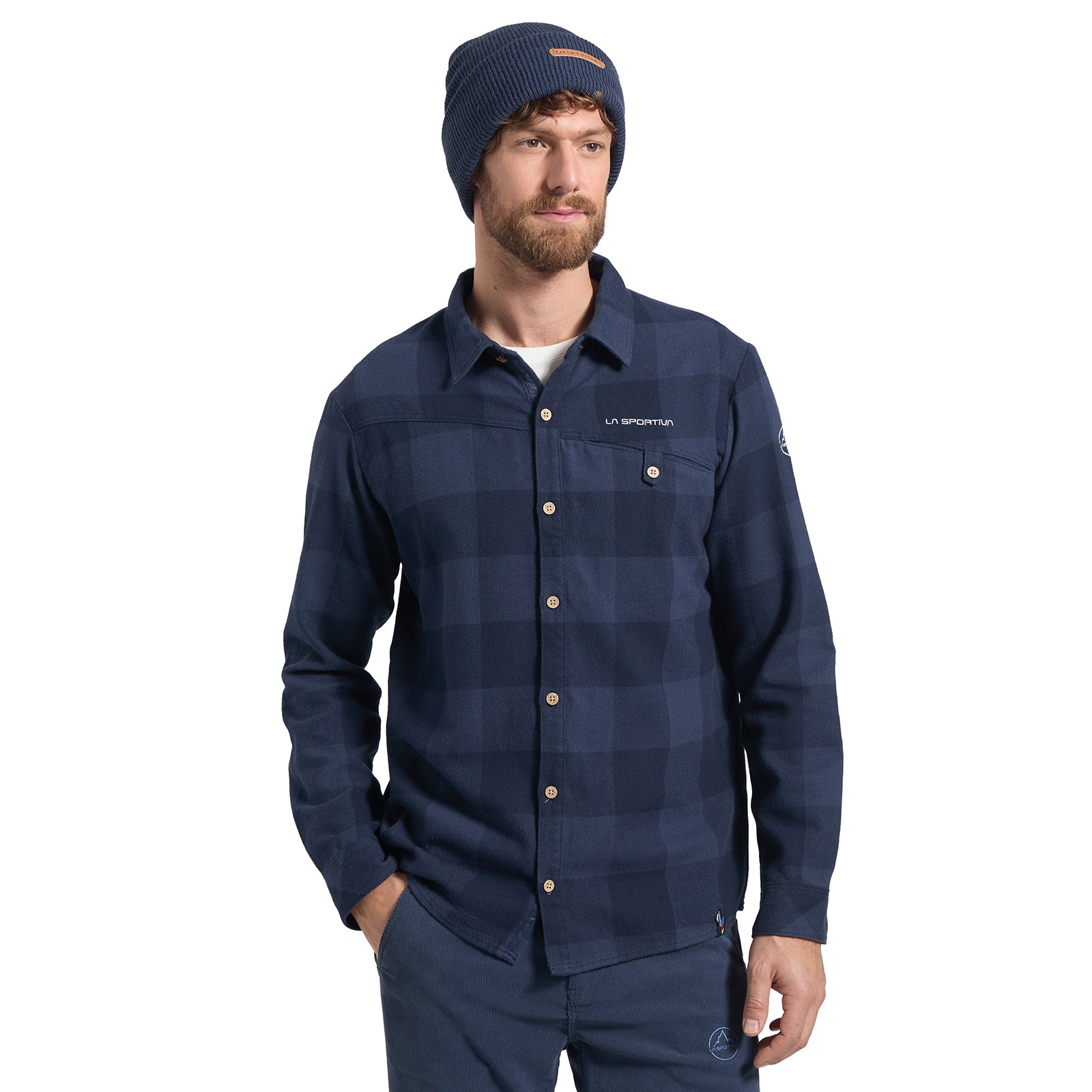 Chemise en flanelle Rambler pour homme Ciel nocturne Alt View #3
