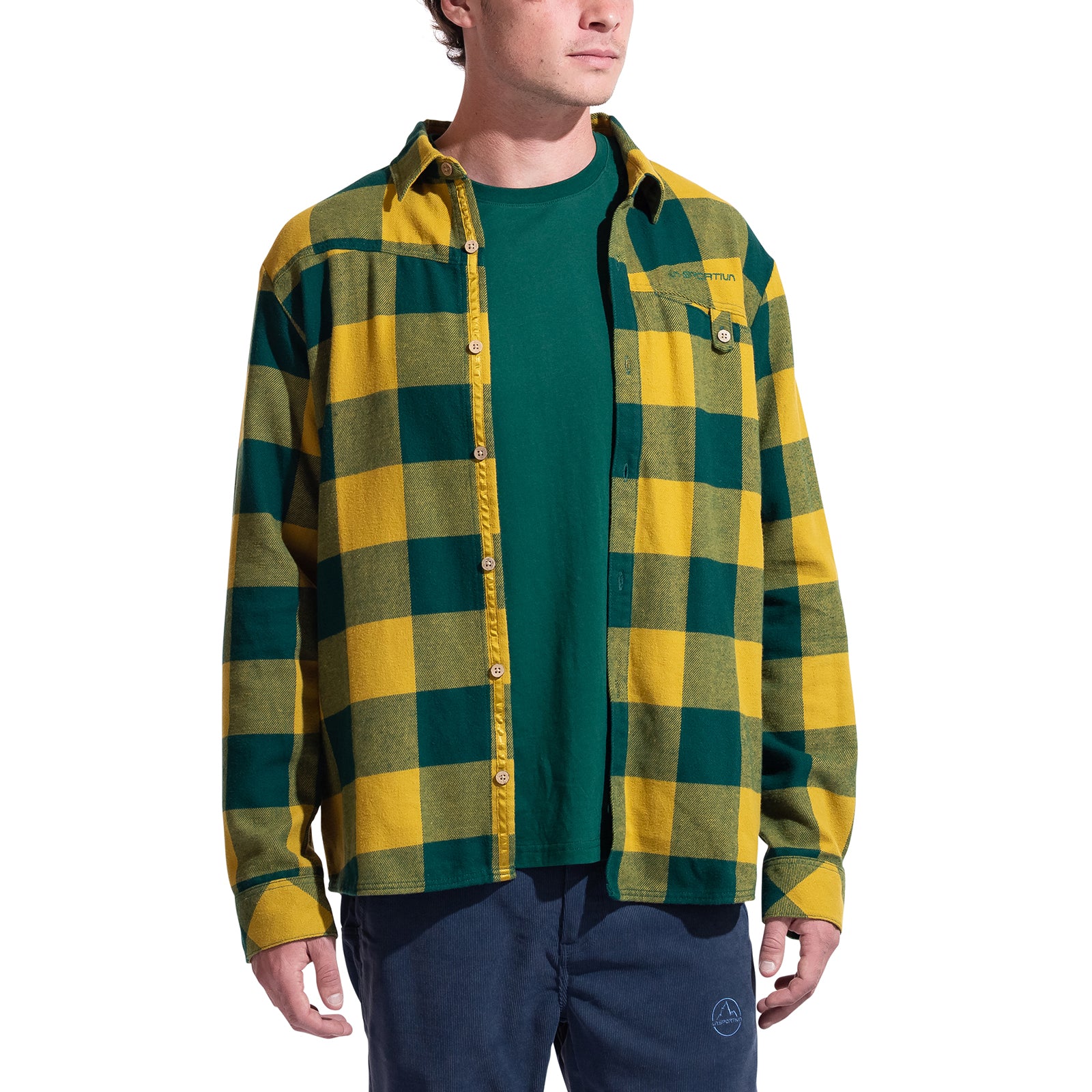 Rambler Flannel Shirt Men's Jungle Alt View #3

