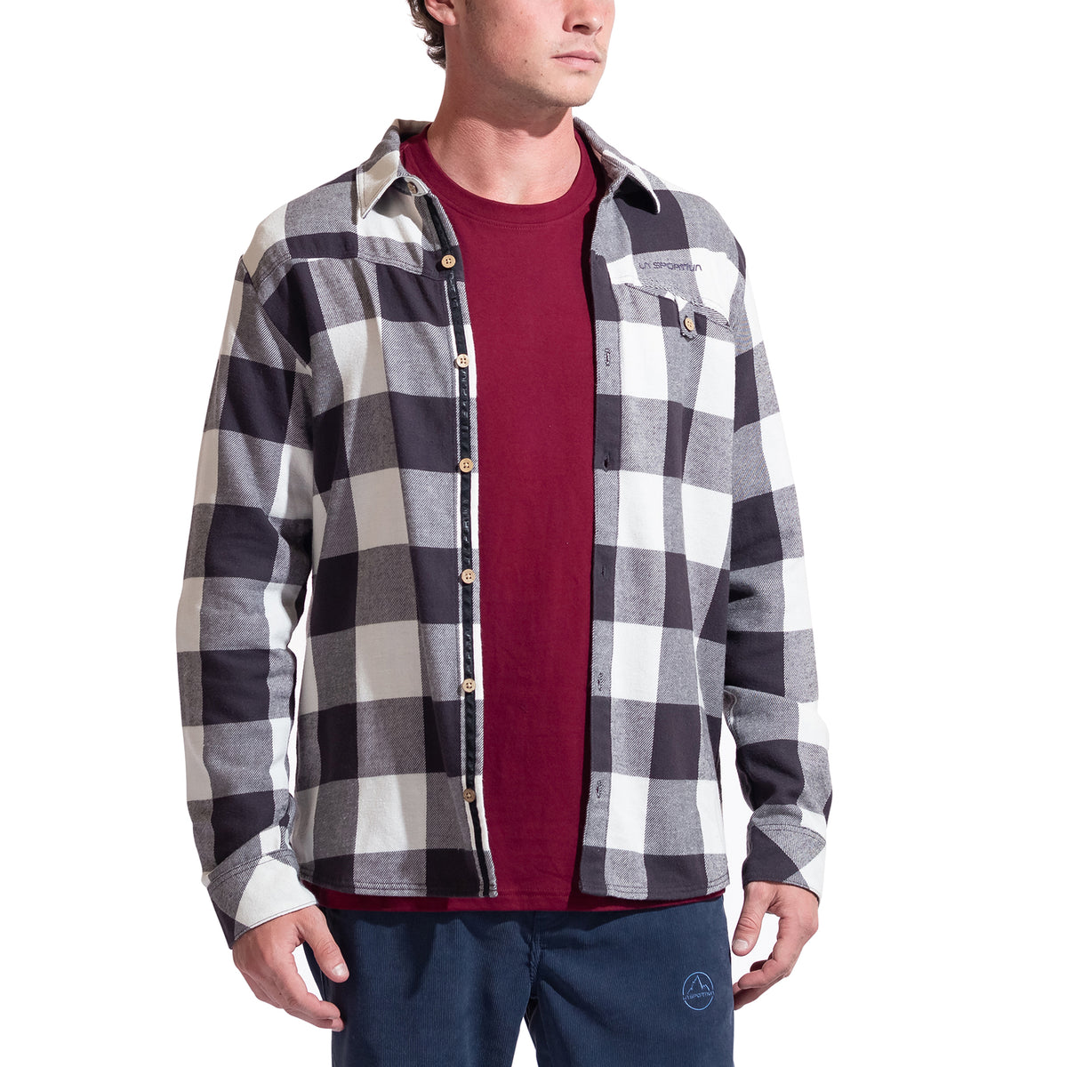 Rambler Flannel Shirt Men's Onyx Alt View #3
