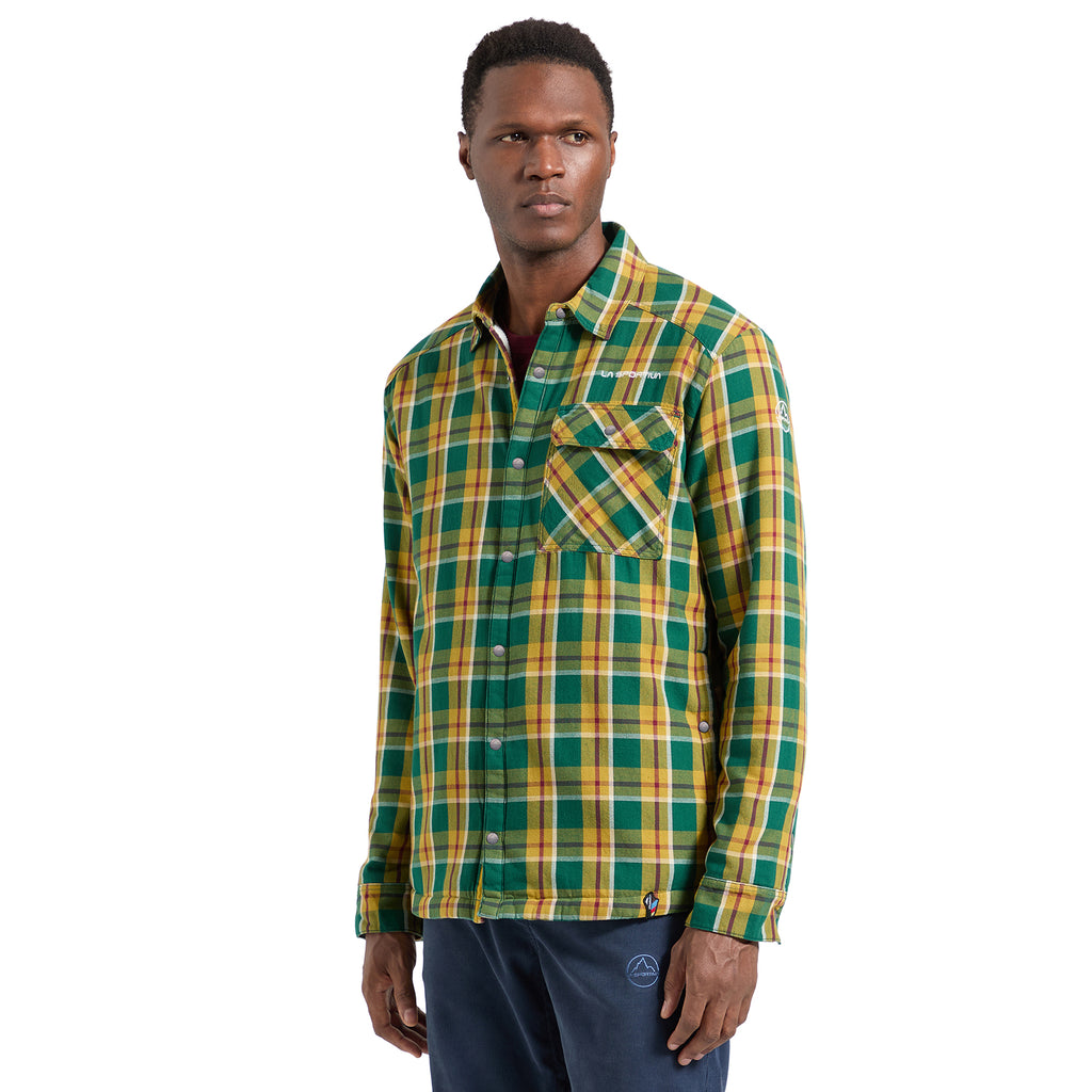Chemise en flanelle doublée Rambler pour homme Jungle/Savana Alt View #2
