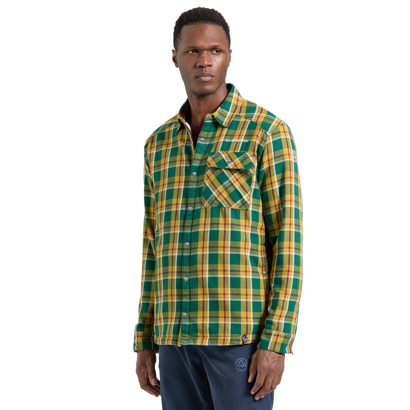 Chemise en flanelle doublée Rambler pour homme Jungle/Savana Alt View #2
