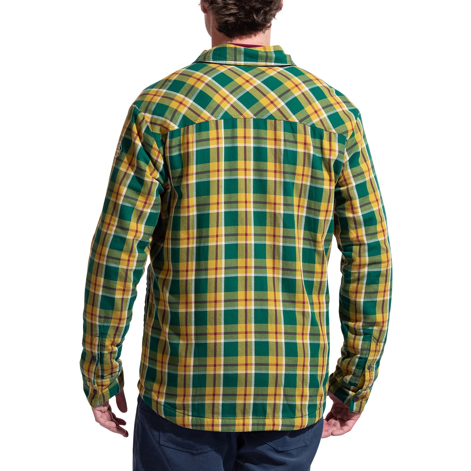 Chemise en flanelle doublée Rambler pour homme Jungle/Savana Alt View #4
