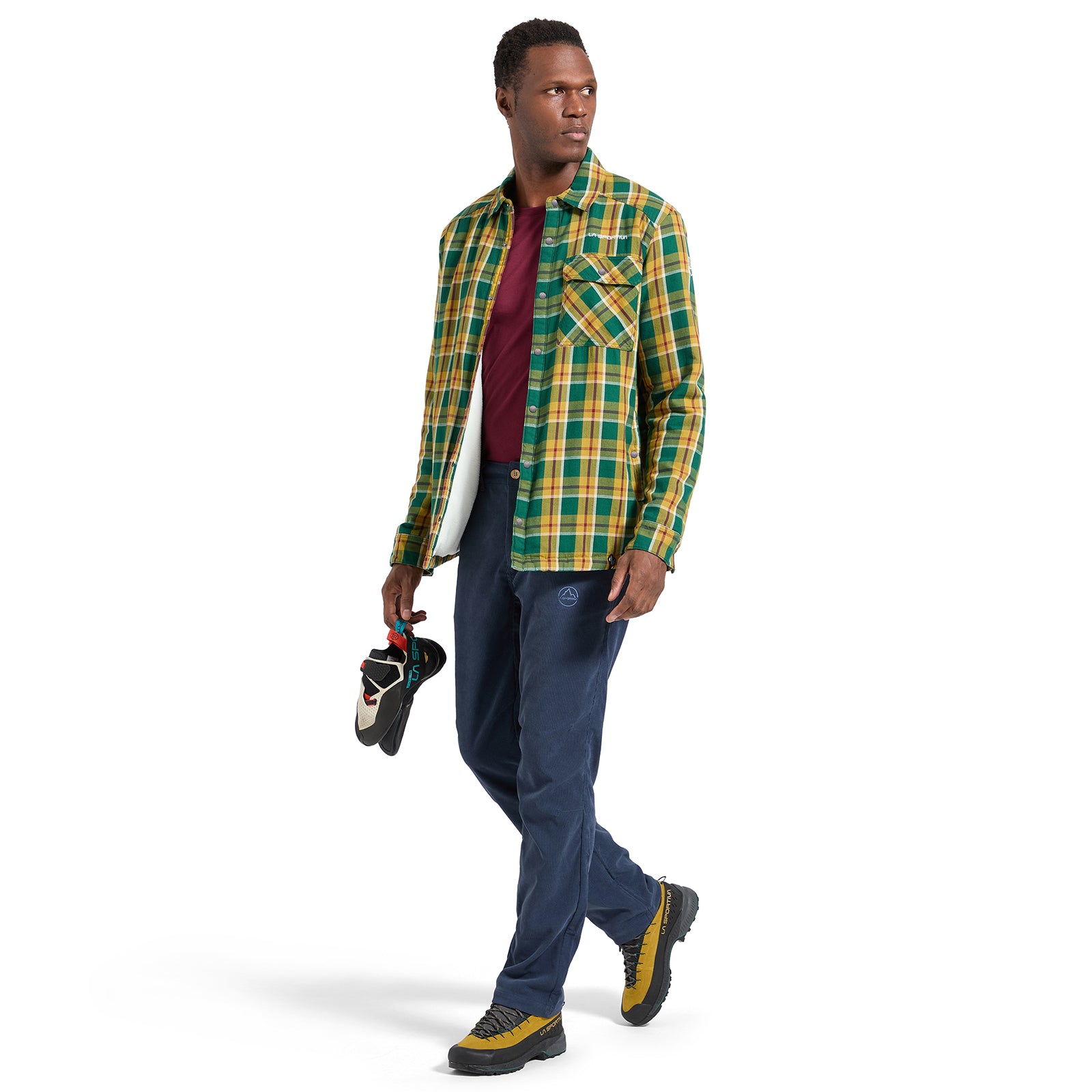 Chemise en flanelle doublée Rambler pour homme Jungle/Savana Alt View #10
