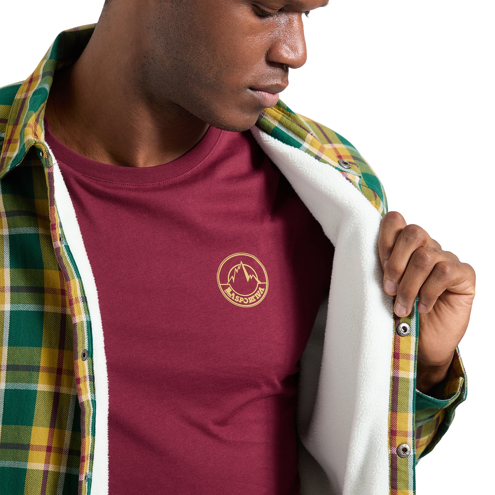 Chemise en flanelle doublée Rambler pour homme Jungle/Savana Alt View #11
