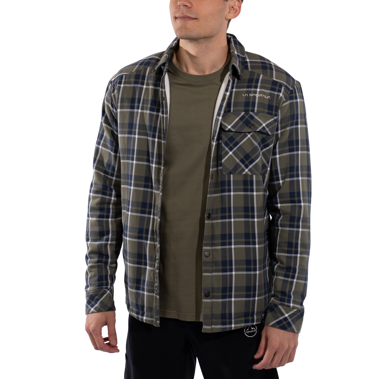 Rambler Lined Flannel Shirt Men's Cypress/Night Sky