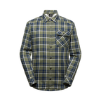 Rambler Lined Flannel Shirt Men's Cypress/Night Sky Alt View #3