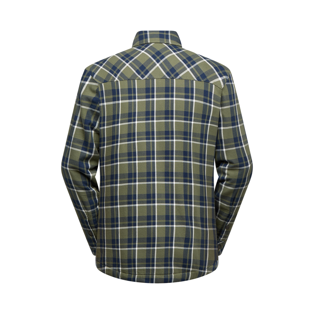 Rambler Lined Flannel Shirt Men's Cypress/Night Sky Alt View #4
