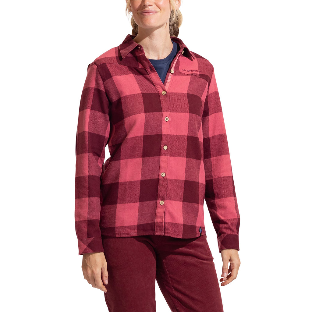 Chemise en flanelle Rambler pour femmes Redwood/Rosebay Alt View #1
