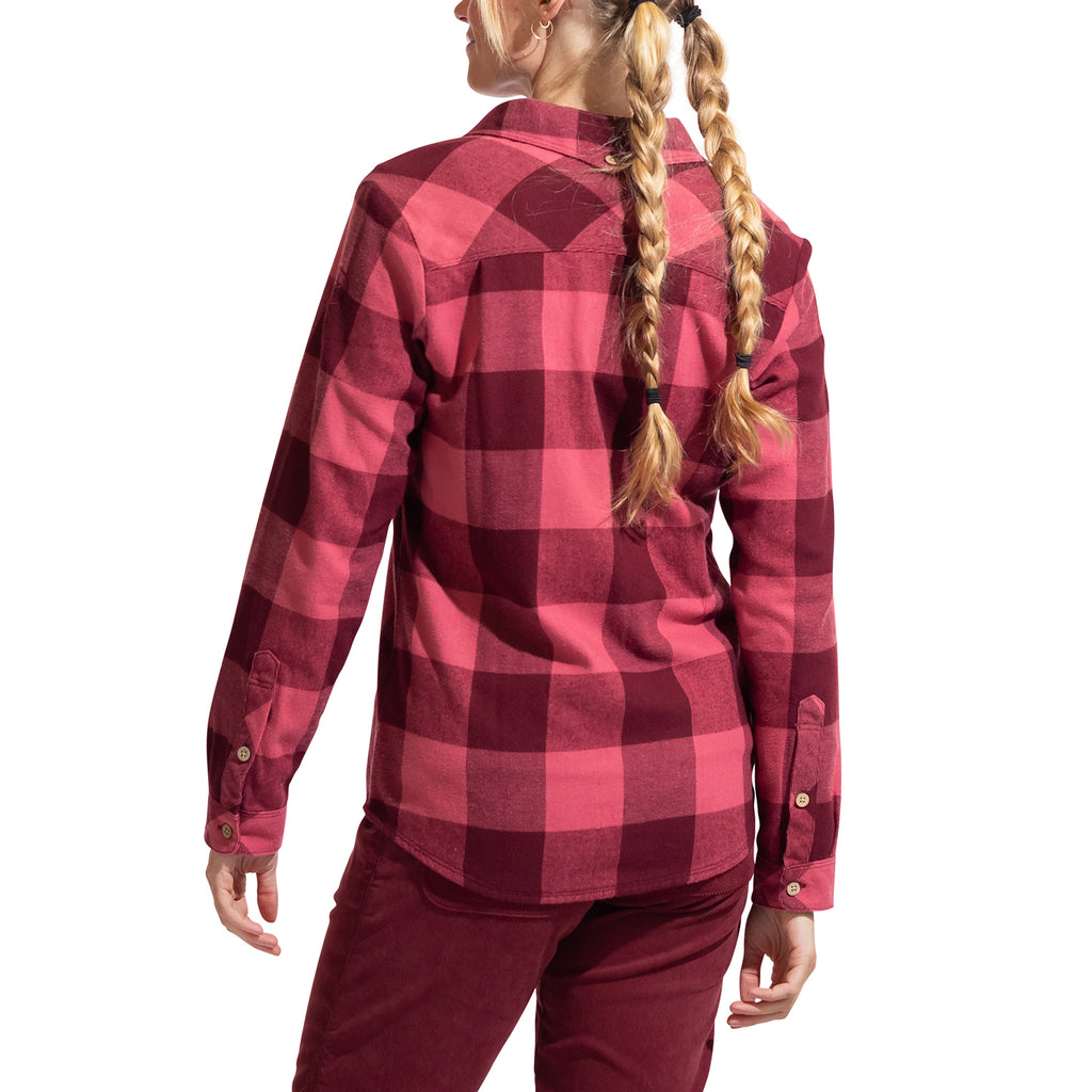 Chemise en flanelle Rambler pour femmes Redwood/Rosebay Alt View #2
