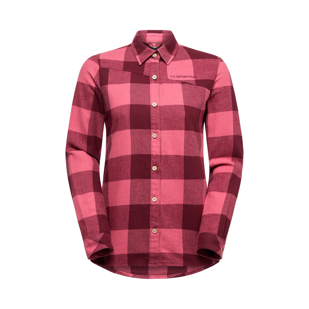 Chemise en flanelle Rambler pour femmes Redwood/Rosebay Alt View #3
