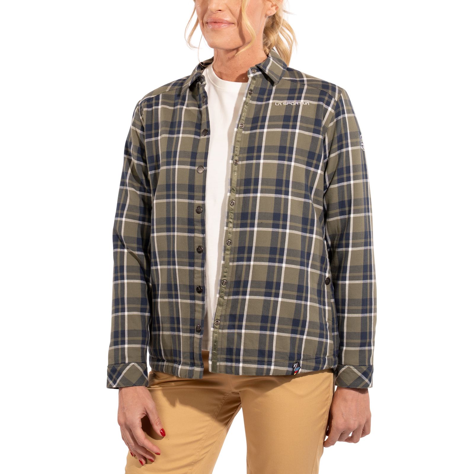 Rambler Lined Flannel Shirt Women's Cypress/Night Sky