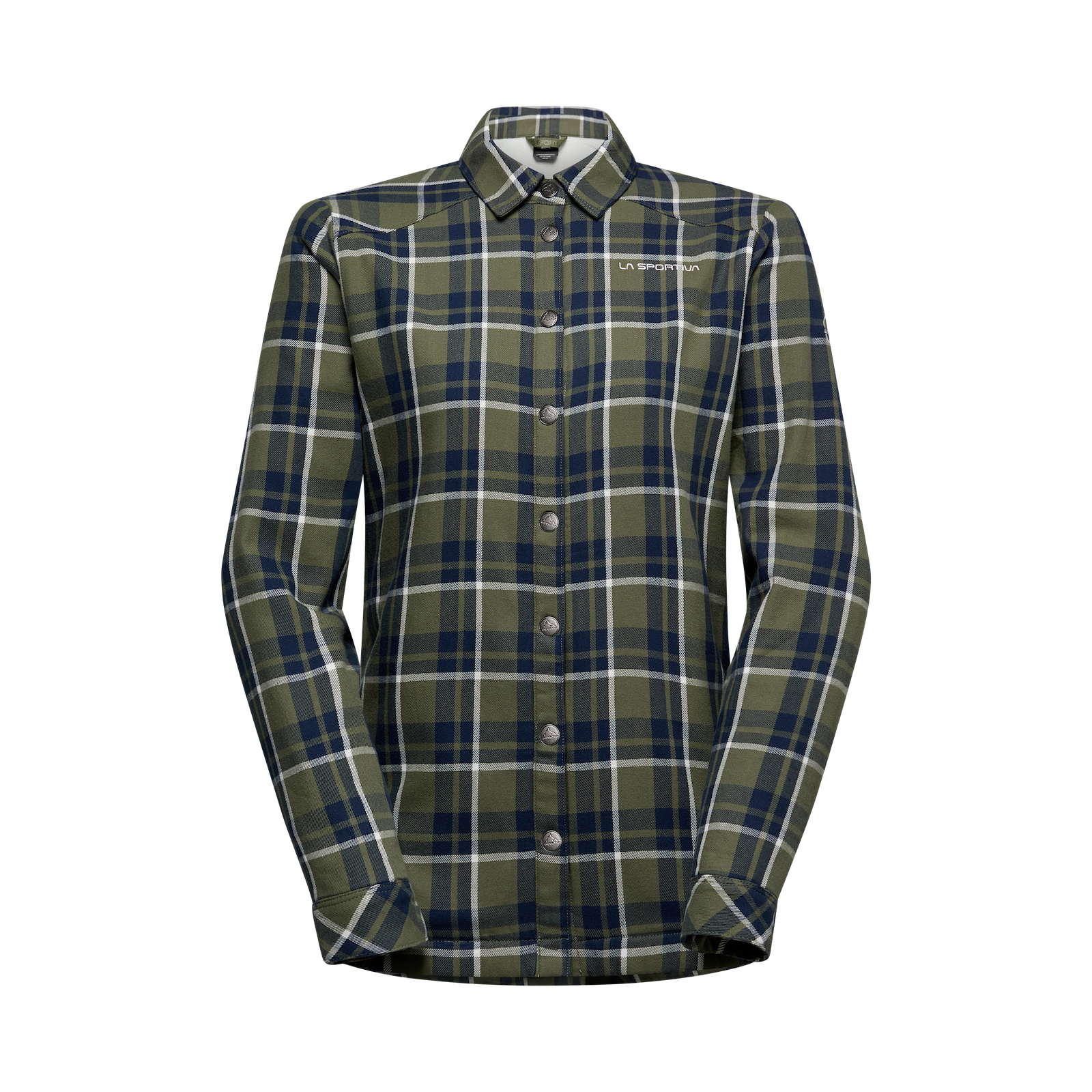 Rambler Lined Flannel Shirt Women's Cypress/Night Sky Alt View #4
