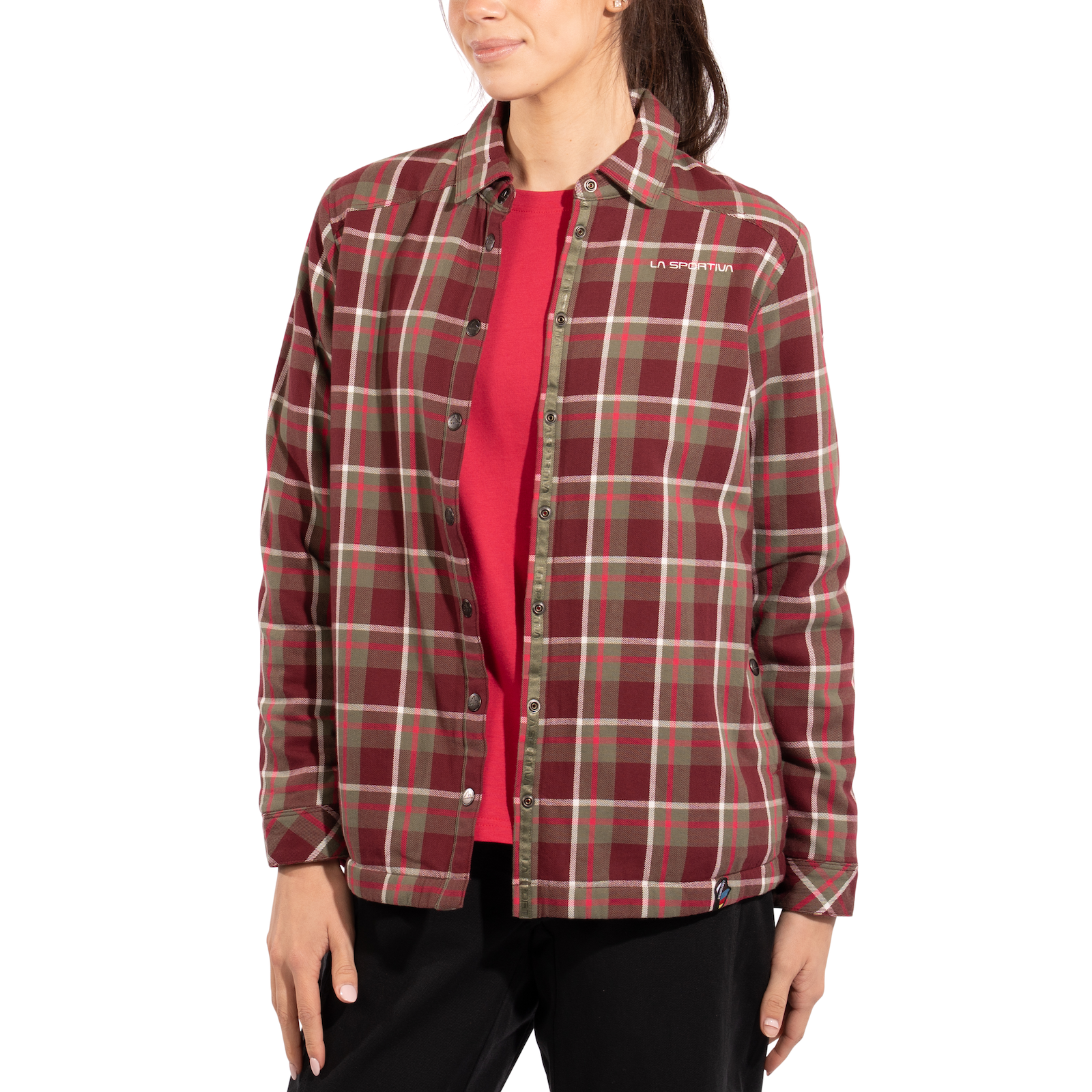Rambler Lined Flannel Shirt Women's Redwood/Chalk