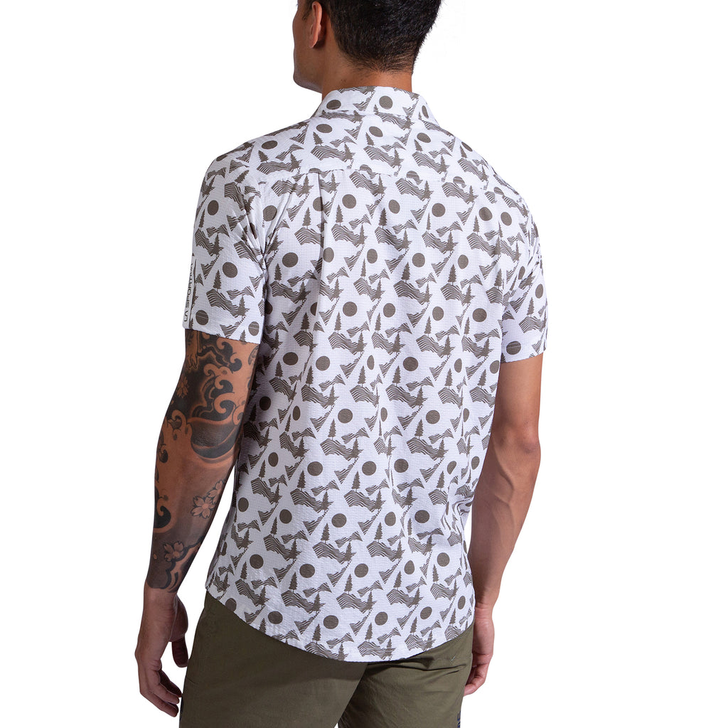 Move Tech Shirt Chalk/Cypress Alt View #2
